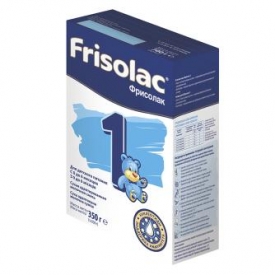 Смесь Friso Frisolac 1 сухая молочная с 0 месяцев 350 г