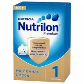 Смесь молочная Nutrilon Premium 1 600г с рождения