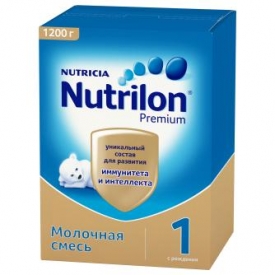 Смесь молочная Nutrilon Premium 1 1200г с рождения