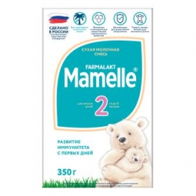 Смесь молочная Mamelle 2 адаптированная 350г с 6месяцев