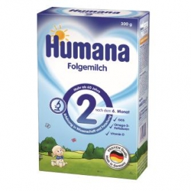 Сухая молочная смесь Humana 2 с 6 месяцев 300г