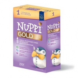 Молочная смесь NUPPI адаптированная от 0 до 6 мес 350 г