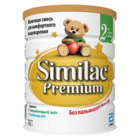 Смесь Similac Premium 2 900г с 6 до 12 месяцев