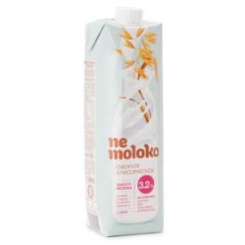 Напиток Немолоко овсяный классический обогащённый кальцием и витамином В2 1л с 3 лет