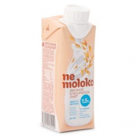 Напиток Немолоко овсяный классический лайт обогащённый кальцием и витамином В2 250мл с 3 лет