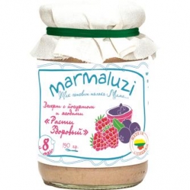 Десерт Marmaluzi йогурт-ягоды 190г с 8месяцев