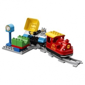 Конструктор LEGO DUPLO Town Поезд на паровой тяге (10874)