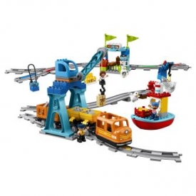 Конструктор LEGO DUPLO Town Грузовой поезд (10875)