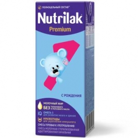 Смесь молочная Nutrilak Премиум 1 стерилизованная 0.2 л с 0 месяцев