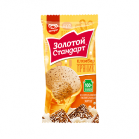 Мороженое Золотой Стандарт Пряник (вафельный стаканчик) 88 г