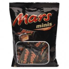 Шоколадные батончики MARS Минис 182г