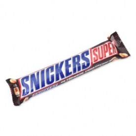 Шоколадный батончик SNICKERS 95г РОС