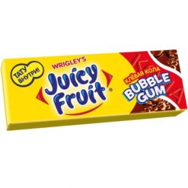 Резинка жевательная Juicy Fruit Клевая кола 13г