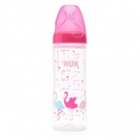 Бутылка Nuk First Choise New Classic 250мл Розовая