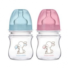 Бутылочка Canpol Babies Easy start Little cuties 120 мл с силиконовой соской в ассортименте