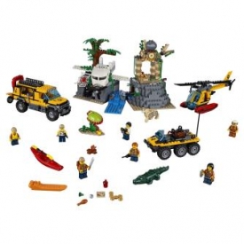 Конструктор LEGO City Jungle Explorers База исследователей джунглей (60161)