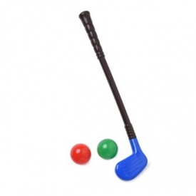 Набор для гольфа Строим вместе счастливое детство клюшка и 2 шара