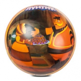 Мяч FRESH-TREND 23 см Лунтик оранжевый