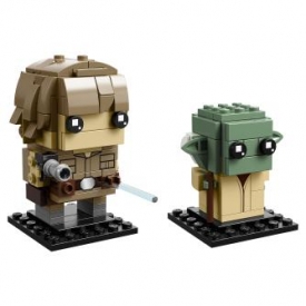 Конструктор LEGO BrickHeadz Люк Скайуокер и Йода 41627