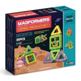 Магнитный конструктор Magformers Space Traveler set