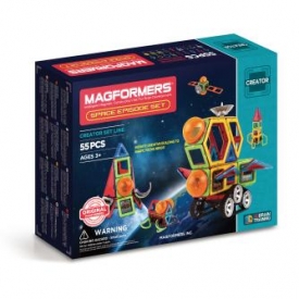 Магнитный конструктор Magformers Space Episode set 55P