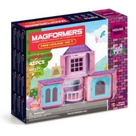 Магнитный конструктор Magformers Mini House Set 42P