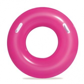 Круг для плавания Bestway Inflatables с ручками Розовый