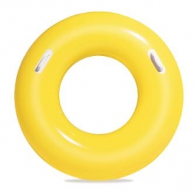 Круг для плавания Bestway Inflatables с ручками Желтый