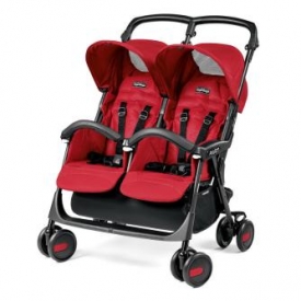 Прогулочная коляска Peg-Perego Aria Shopper Twin Red