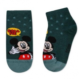 Носки Mickey Mouse зелёные