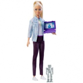 Кукла Barbie Робототехник Блондинка FRM09
