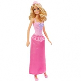 Кукла Barbie в розовом платье DMM07