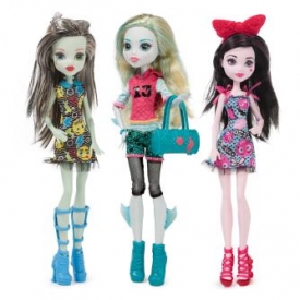 Кукла Monster High Главные персонажи в модных нарядах в ассортименте
