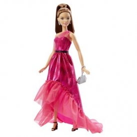 Кукла Barbie в вечернем платье-трансформере DGY71