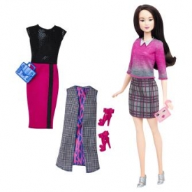 Кукла Barbie в клетчатой юбке DTD99