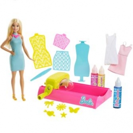 Набор Barbie для создания цветных нарядов и кукла в ассортименте