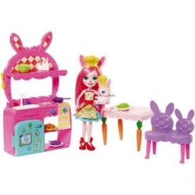 Набор игровой Enchantimals Кукла со зверюшкой Кролик Бри FRH47