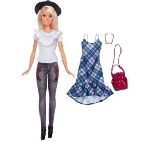 Набор Barbie Игра с модой Кукла и одежда FJF68