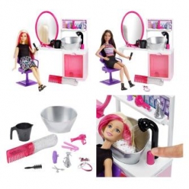 Набор Barbie для создания блестящих причесок в ассортименте