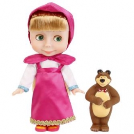 Кукла Карапуз Маша 20см медведь 10 см