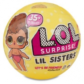 Кукла L.O.L. LIL OUTRAGEOUS LITTLES Конфетти сестрёнки в непрозрачной упаковке (Сюрприз) 549550