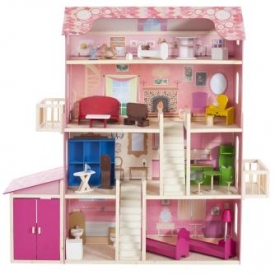 Дом PAREMO для Барби Нежность с мебелью