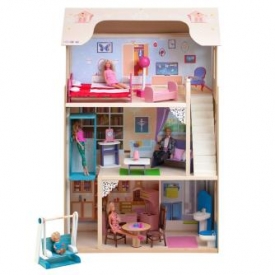 Домик PAREMO для Барби Грация с мебелью