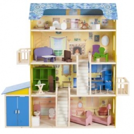 Домик PAREMO для Барби Лира с мебелью