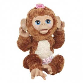 Игрушка мягкая FurReal Friends Смешливая обезьянка интерактивная A1650E24