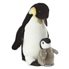 Мягкая игрушка Aurora Пингвин с пингвиненком(20767A)