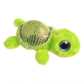 Мягкая игрушка Aurora YOOHOO Зеленая черепаха с блестящими элементами