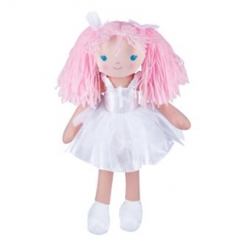 Игрушка мягкая Мир Детства Кукла Белая фея 33271