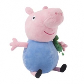 Мягкая игрушка Peppa Pig(Свинка Пеппа) Pig Джордж с динозавром 40 см