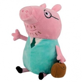 Папа Свин Peppa Pig(Свинка Пеппа) с кейсом 30 см
